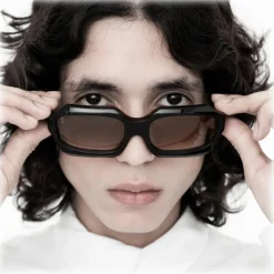 Kuboraum - Mask X2 - Black Shine - X2 BS - Sunglasses - Kuboraum Eyewear - Avvenice