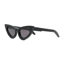 Kuboraum - Mask Y3 - Black Shine - Y3 BS - Sunglasses - Kuboraum Eyewear - Avvenice