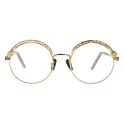 Kuboraum - Mask Z1 - Gold - Z1 GD - Optical Glasses - Kuboraum Eyewear - Avvenice
