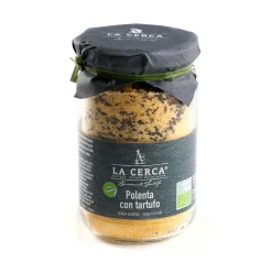 La Cerca - Polenta with Truffle - Specialties with Truffle - Truffle Excellence - Organic Vegan - 200 g - Avvenice