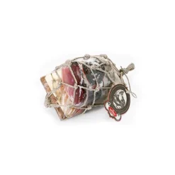 La Fattoria di Parma - Half Ham Flake - Half with Cutting Board - Artisan Cured Meats - 1400 g - Avvenice