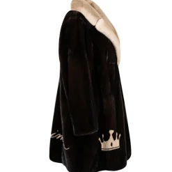 La Prima Luxury - Amuleto Mogano - Mahogany Mink Fur - 18 kt Gold - Fur Coat - Luxury Exclusive Collection - Avvenice