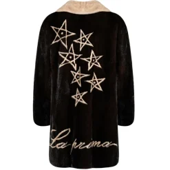 La Prima Luxury - Amuleto Mogano - Mahogany Mink Fur - 18 kt Gold - Fur Coat - Luxury Exclusive Collection - Avvenice