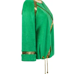 La Prima Luxury - Foglia - Shaved Mink Fur - Python Insert - Gold Leaf - Fur Coat - Luxury Exclusive Collection - Avvenice