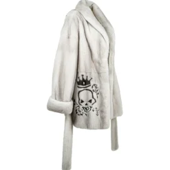 La Prima Luxury - Incantesimo - Violet Vison Fur - 18 kt Gold - Fur Coat - Luxury Exclusive Collection - Avvenice