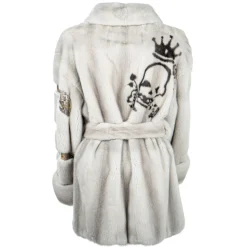 La Prima Luxury - Incantesimo - Violet Vison Fur - 18 kt Gold - Fur Coat - Luxury Exclusive Collection - Avvenice