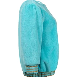 La Prima Luxury - Light Blue - 8 mm Shaved Mink Fur in Ruby - Fur Coat - Luxury Exclusive Collection - Avvenice