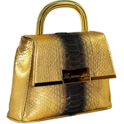 La Prima Luxury - Melania - Pepita Oro - Handbag - Luxury Exclusive Collection - Avvenice