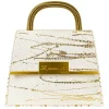 La Prima Luxury - Melania - Arena Bianca - Handbag - Luxury Exclusive Collection - Avvenice