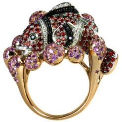 La Prima Luxury - Nemo’s Orange and Pink Sapphires - Jewelry - Luxury Exclusive Collection - Avvenice