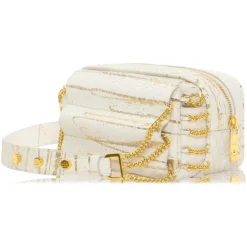 La Prima Luxury - Viaggiatrice Uno - Arena Bianca - Handbag - Luxury Exclusive Collection - Avvenice