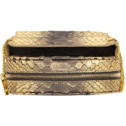 La Prima Luxury - Viaggiatrice Uno - Pepita Oro - Handbag - Luxury Exclusive Collection - Avvenice