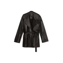 La Rando - Bancalari Coat - Soft Lambskin - Black - Artisan Jacket - Luxury High Quality Leather - Avvenice