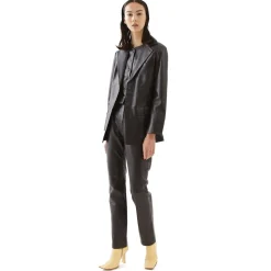 La Rando - Ezpeleta Blazer - Soft Lambskin - Black - Artisan Jacket - Luxury High Quality Leather - Avvenice