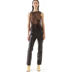 La Rando - Ezpeleta Pants - Soft Lambskin - Black - Artisan Pants - Luxury High Quality Leather - Avvenice