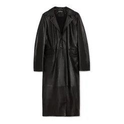 La Rando - Hurlingham Coat - Soft Lambskin - Black - Artisan Jacket - Luxury High Quality Leather - Avvenice