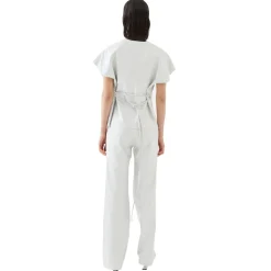 La Rando - Lezama Top - Lambskin Leather - White - Artisan Top - Luxury High Quality Leather - Avvenice