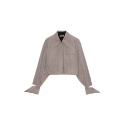 La Rando - Obera Shirt - Cotton - Light Grey - Artisan Shirts - Luxury High Quality Leather - Avvenice