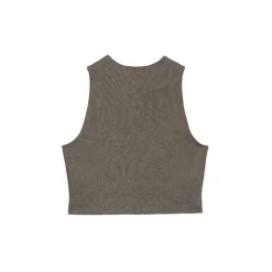 La Rando - Trelew Vest - Linen - Brown - Artisan Top - Luxury High Quality Leather - Avvenice