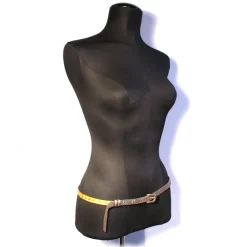 Laura B - Croco Belt - Beige Croco - Dorè - Leather Belt - Luxury High Quality Belt - Avvenice