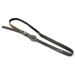 Laura B - Croco Belt - Beige Croco - Dorè - Leather Belt - Luxury High Quality Belt - Avvenice