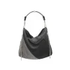Laura B - Mini Rocky Hand - Bicolor with Horn - Black - Strap Bag - Luxury High Quality Bag - Avvenice