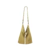 Laura B - New Basic Party Bag - Mesh Bag - Gold - Strap Bag - Luxury High Quality Bag - Avvenice
