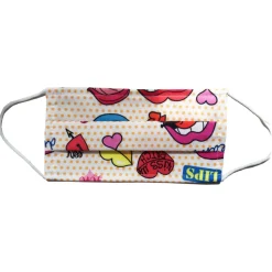 Leda Di Marti - Pop - 5 High Quality Protection Mask - Coronavirus - COVID19 - Made in Italy - Avvenice