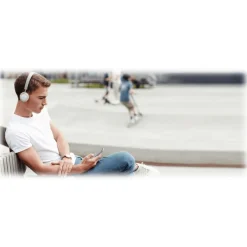 Libratone - Q Adapt On-Ear - Cloudy White - High Quality Headphones Earphones - Active Noise Canceling - Lightning - CityMix - Avvenice