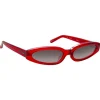 Linda Farrow - 960 C2 Angular Sunglasses - Red - Linda Farrow Eyewear - Dazed Lila Moss Official - Avvenice