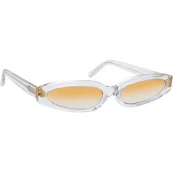 Linda Farrow - 960 C3 Angular Sunglasses - Clear - Linda Farrow Eyewear - Avvenice