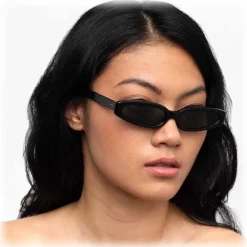 Linda Farrow - 960 C1 Angular Sunglasses - Black - Linda Farrow Eyewear - Kendall Jenner Official - Avvenice