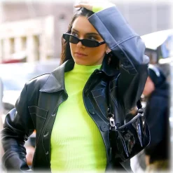 Linda Farrow - 960 C1 Angular Sunglasses - Black - Linda Farrow Eyewear - Kendall Jenner Official - Avvenice