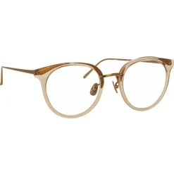 Linda Farrow - 722 C12 Aviator Optical Frames - Ash - Linda Farrow Eyewear - Avvenice