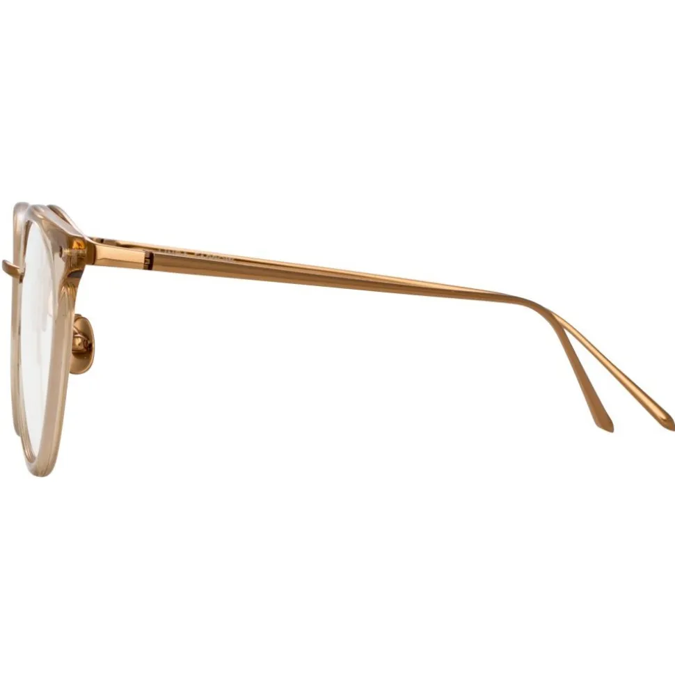 Linda Farrow - 722 C12 Aviator Optical Frames - Ash - Linda Farrow Eyewear - Avvenice