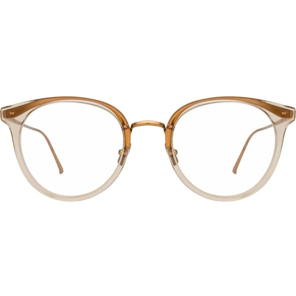Linda Farrow - 722 C12 Aviator Optical Frames - Ash - Linda Farrow Eyewear - Avvenice