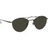 Linda Farrow - 876 C6 Aviator Sunglasses - Nickel - Linda Farrow Eyewear - Avvenice