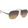 Linda Farrow - 501 C7 Aviator Sunglasses - Nickel - Linda Farrow Eyewear - Avvenice
