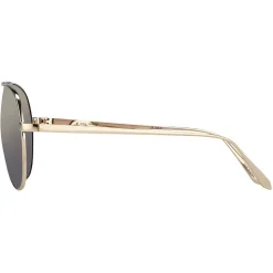 Linda Farrow - 501 C5 Aviator Sunglasses - White Gold - Linda Farrow Eyewear - Avvenice