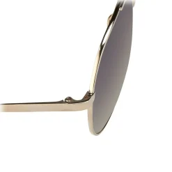 Linda Farrow - 501 C5 Aviator Sunglasses - White Gold - Linda Farrow Eyewear - Avvenice