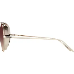 Linda Farrow - 426 C6 Aviator Sunglasses - Yellow Gold - Linda Farrow Eyewear - Avvenice
