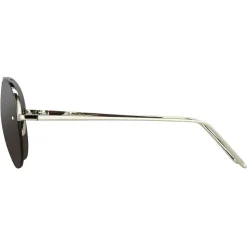 Linda Farrow - 543 C5 Aviator Sunglasses - White Gold - Linda Farrow Eyewear - Avvenice