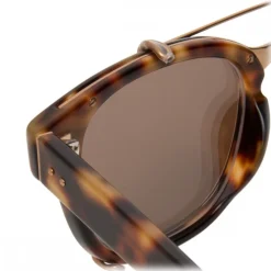 Linda Farrow - 666 C3 Aviator Sunglasses - Rose Gold - Linda Farrow Eyewear - Avvenice
