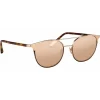Linda Farrow - 421 C7 Browline Sunglasses - Rose Gold - Linda Farrow Eyewear - Karlie Kloss - Alessandra Ambrosio - Official - Avvenice