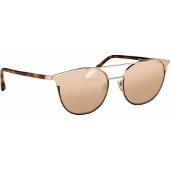 Linda Farrow - 421 C7 Browline Sunglasses - Rose Gold - Linda Farrow Eyewear - Karlie Kloss - Alessandra Ambrosio - Official - Avvenice