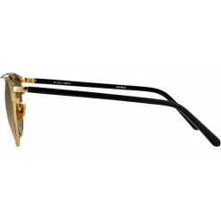 Linda Farrow - 421 C5 Browline Sunglasses - Yellow Gold - Linda Farrow Eyewear - Karlie Kloss - Alessandra Ambrosio - Official - Avvenice