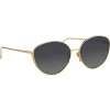 Linda Farrow - 508 C4 Cat Eye Sunglasses - Yellow Gold - Linda Farrow Eyewear - Avvenice