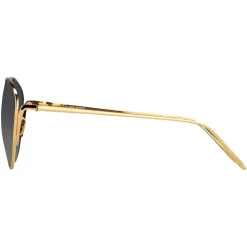 Linda Farrow - 508 C4 Cat Eye Sunglasses - Yellow Gold - Linda Farrow Eyewear - Avvenice