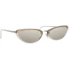 Linda Farrow - 709 C7 Cat Eye Sunglasses - Truffle - Linda Farrow Eyewear - Avvenice