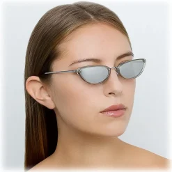 Linda Farrow - 709 C7 Cat Eye Sunglasses - Truffle - Linda Farrow Eyewear - Avvenice